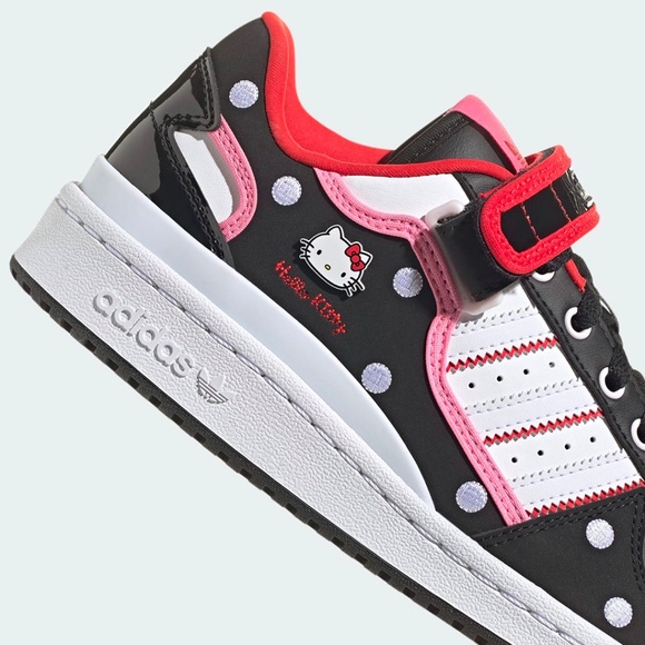 ADIDAS ORIGINALS x hello Kitty forum low sneakers sz8 - Picture 6 of 14